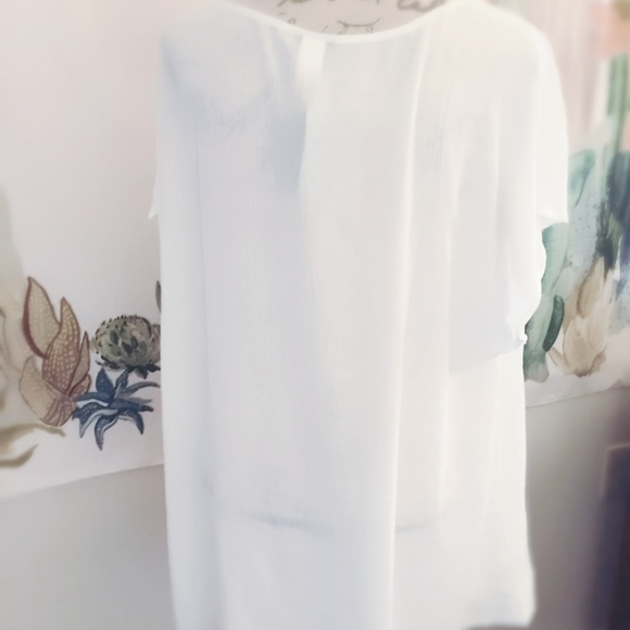 Torrid NWT Embroidered Swim Coverup Tunic White - Picture 2 of 4